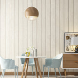 Light Color Wood Board Wallpaper Washable Wall Covering for Living Room Decoration Beige Clearhalo 'Modern wall decor' 'Modern' 'Wallpaper' Wall Decor' 1225426