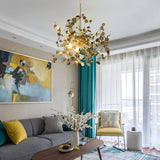 Firework Pendant Light Modernism Metal LED Gold Hanging Ceiling Light for Living Room Gold Clearhalo 'Ceiling Lights' 'Modern Pendants' 'Modern' 'Pendant Lights' 'Pendants' Lighting' 123268