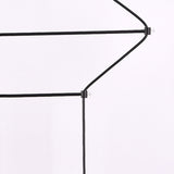 Geometric Hanging Ceiling Light Post Modern Metal 2/4/6 Lights Black Suspension Pendant Clearhalo 'Ceiling Lights' 'Modern Pendants' 'Modern' 'Pendant Lights' 'Pendants' Lighting' 124235