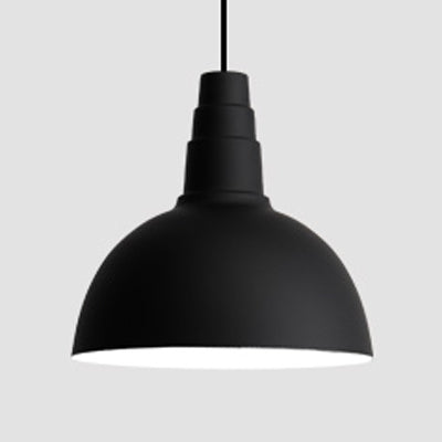 Nordic Style Bowl Hanging Light with Adjustable 1 Light Metal Hanging Light for Office Study Room Black Clearhalo 'Ceiling Lights' 'Modern Pendants' 'Modern' 'Pendant Lights' 'Pendants' Lighting' 126864