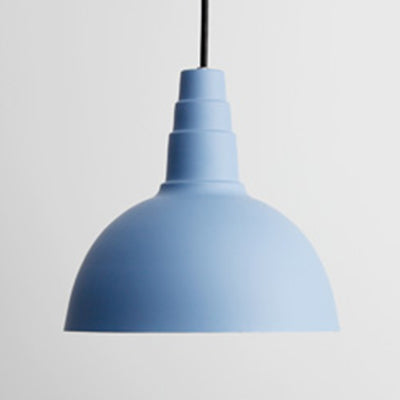 Nordic Style Bowl Hanging Light with Adjustable 1 Light Metal Hanging Light for Office Study Room Clearhalo 'Ceiling Lights' 'Modern Pendants' 'Modern' 'Pendant Lights' 'Pendants' Lighting' 126867