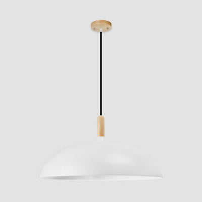 Contemporary Suspension Light Saucer Shape 1 Light Aluminum Black/Coffee/White Pendant Lamp for Restaurant Hotel White Clearhalo 'Ceiling Lights' 'Modern Pendants' 'Modern' 'Pendant Lights' 'Pendants' Lighting' 126992