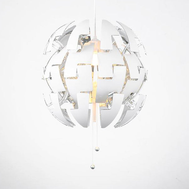 Gold/Silver Exploding Ceiling Pendant 1 Light Modern Metal Hang Lamp Light for Restaurant Silver Clearhalo 'Ceiling Lights' 'Modern Pendants' 'Modern' 'Pendant Lights' 'Pendants' Lighting' 128024