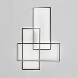 20.5"/30" Wide Black Traverse Wall Sconce Modern Acrylic Wall Light Fixture in Warm/White Light Black White Clearhalo 'Modern wall lights' 'Modern' 'Wall Lamps & Sconces' 'Wall Lights' Lighting' 128283