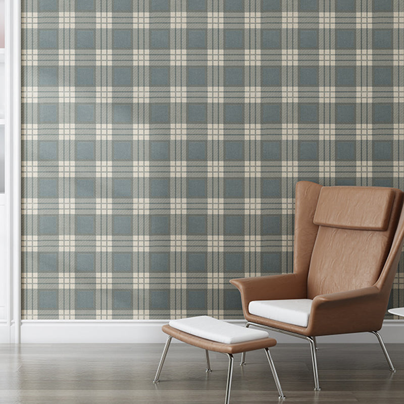 Geometric Checkered Wallpaper Roll Nordic Paper Print Wall Covering in Pastel Color Clearhalo 'Modern wall decor' 'Modern' 'Wallpaper' Wall Decor' 1285229