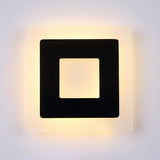 Modern Square Acrylic Sconce Light LED Living Room Wall Lighting Fixture in Warm/White Light Clearhalo 'Modern wall lights' 'Modern' 'Wall Lamps & Sconces' 'Wall Lights' Lighting' 130255