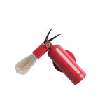 Industrial Fire Extinguisher Wall Lamp Single Light Metallic Sconce Light in Red Clearhalo 'Wall Lamps & Sconces' 'Wall Lights' Lighting' 136705