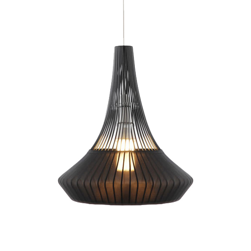 Cone Shade Pendant Light Modern Style Fabric 1 Light Black/Pink/Blue Hanging Light for Living Room Clearhalo 'Ceiling Lights' 'Modern Pendants' 'Modern' 'Pendant Lights' 'Pendants' Lighting' 139442