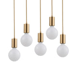 1 Light Bare Bulb Hanging Lamp Retro Vintage Brass Metal Indoor Pendant Lighting Clearhalo 'Art Deco Pendants' 'Cast Iron' 'Ceiling Lights' 'Ceramic' 'Crystal' 'Industrial Pendants' 'Industrial' 'Metal' 'Middle Century Pendants' 'Pendant Lights' 'Pendants' 'Tiffany' Lighting' 139796