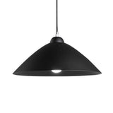 Metallic Conic Pendant Lighting Industrial 1 Light Balcony Hanging Ceiling Light with Scattered Hole Design in Black/White Clearhalo 'Ceiling Lights' 'Modern Pendants' 'Modern' 'Pendant Lights' 'Pendants' Lighting' 1416157