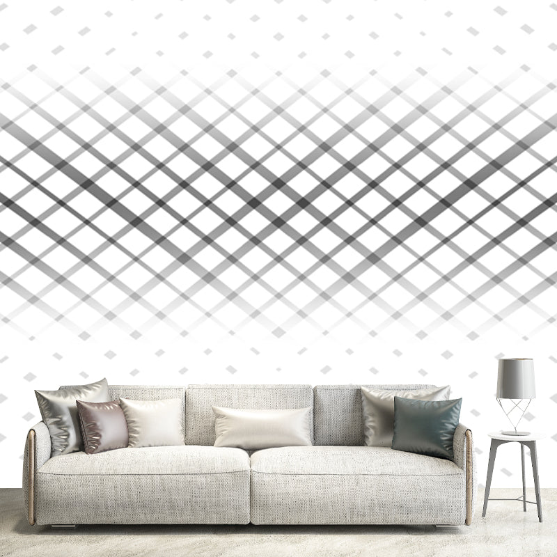 Waterproof Latticework Wallpaper Murals Customized Simplicity Wall Covering for Home Clearhalo 'Wall Decor' 'Wall Mural' 1422476