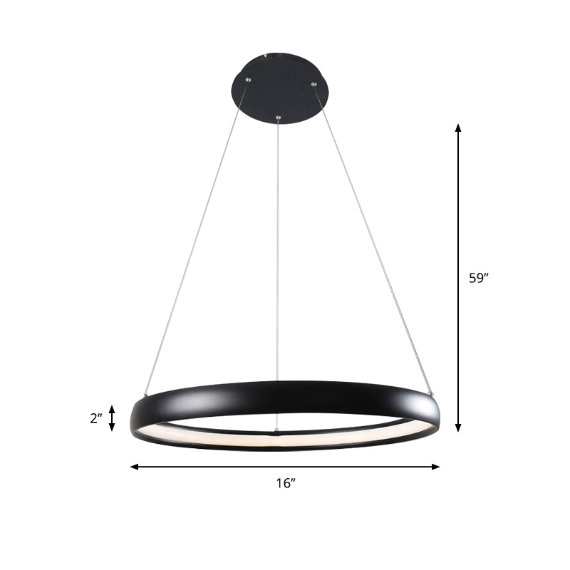 Black/Brown/Gold Orbit LED Ceiling Light Modernism 1/2/3-Light Acrylic Chandelier in Warm/White/Natural Light Clearhalo 'Ceiling Lights' 'Chandeliers' 'Modern Chandeliers' 'Modern' Lighting' 142510