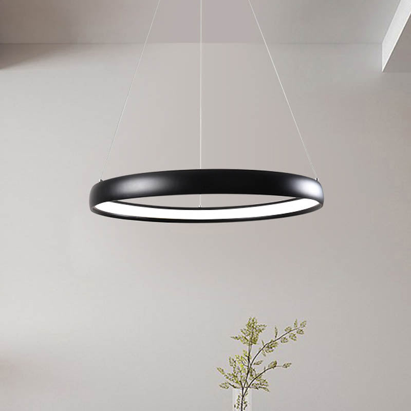 Black/Brown/Gold Orbit LED Ceiling Light Modernism 1/2/3-Light Acrylic Chandelier in Warm/White/Natural Light Clearhalo 'Ceiling Lights' 'Chandeliers' 'Modern Chandeliers' 'Modern' Lighting' 1435025