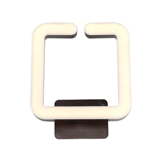 Square Frame LED Living Room Wall Sconce Acrylic 1 Light Simple Wall Lighting in Warm/White/Natural Light Clearhalo 'Modern wall lights' 'Modern' 'Wall Lamps & Sconces' 'Wall Lights' Lighting' 145216