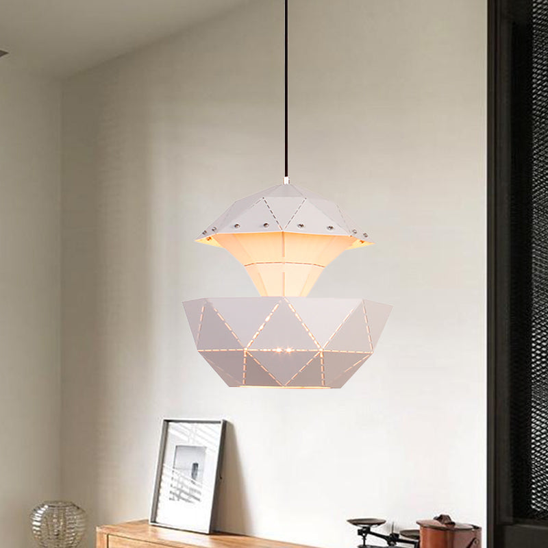 Iron Sailboat Laser-Cut Hanging Lamp Macaron 1 Light Pink/Blue/White Pendant Ceiling Light for Living Room Clearhalo 'Ceiling Lights' 'Modern Pendants' 'Modern' 'Pendant Lights' 'Pendants' Lighting' 1456784