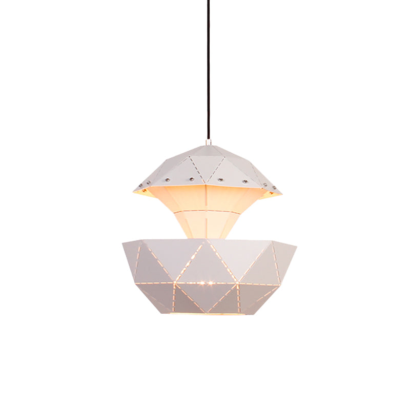 Iron Sailboat Laser-Cut Hanging Lamp Macaron 1 Light Pink/Blue/White Pendant Ceiling Light for Living Room Clearhalo 'Ceiling Lights' 'Modern Pendants' 'Modern' 'Pendant Lights' 'Pendants' Lighting' 1456785