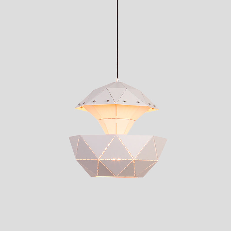 Iron Sailboat Laser-Cut Hanging Lamp Macaron 1 Light Pink/Blue/White Pendant Ceiling Light for Living Room Clearhalo 'Ceiling Lights' 'Modern Pendants' 'Modern' 'Pendant Lights' 'Pendants' Lighting' 1456786