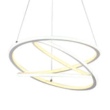 Simple Spiral Ceiling Light Fixture Acrylic LED Living Room Chandelier Pendant in Warm/White/Natural Light Clearhalo 'Ceiling Lights' 'Chandeliers' 'Modern Chandeliers' 'Modern' Lighting' 146726