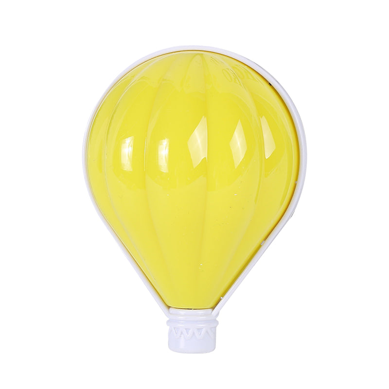 Yellow Bulb-Shape Plug in LED Night Lamp Cartoon Plastic Wall Lighting Ideas for Bedside Clearhalo 'Night Lights' 'Wall Lights' Lighting' 1468189