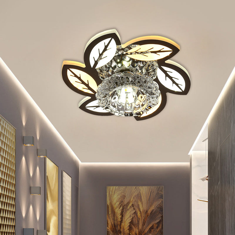 Led floral deals ceiling fitting