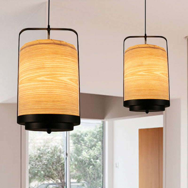 Cylindrical Pendant Lamp Modern Fabric 1 Light White/Red/Green Hanging Light Fixture for Dining Room Clearhalo 'Ceiling Lights' 'Modern Pendants' 'Modern' 'Pendant Lights' 'Pendants' Lighting' 1522802