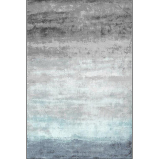 Stylish Ombre Pattern Rug Blue and Grey Casual Rug Polyester Washable Anti-Slip Backing Carpet for Living Room Clearhalo 'Area Rug' 'Modern' 'Rugs' Rug' 1579401