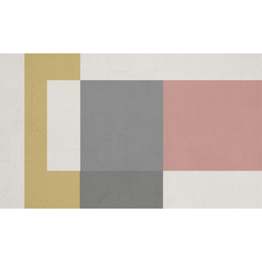 Modern Living Room Rug Multicolor Colorblock Print Rug Polyester Washable Anti-Slip Backing Area Rug Clearhalo 'Area Rug' 'Modern' 'Rugs' Rug' 1579417