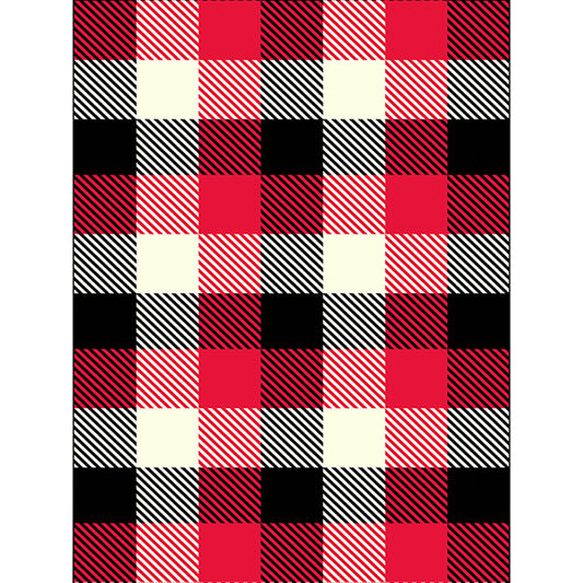 Simple Modern Rug Multicolor Plaid Pattern Rug Polyester Non-Slip Carpet for Home Decoration Clearhalo 'Area Rug' 'Modern' 'Rugs' Rug' 1584133