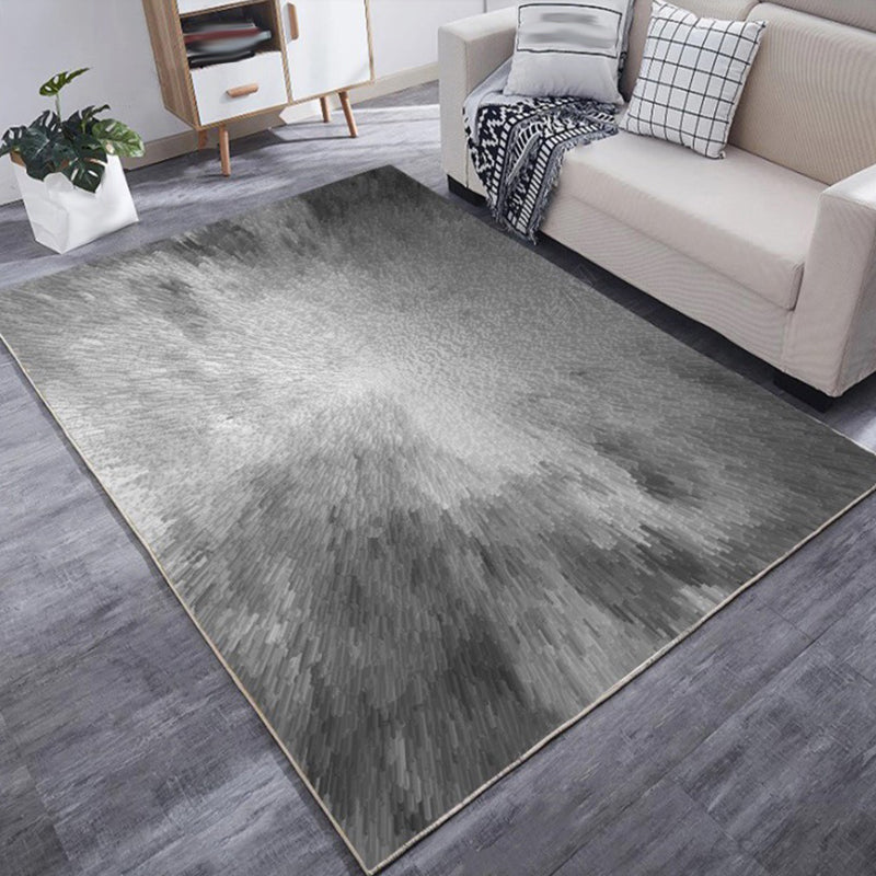 Modern Living Room Rug in Grey Abstract Splatter Print Rug Polyester Pet Friendly Washable Area Rug Clearhalo 'Area Rug' 'Modern' 'Rugs' Rug' 1584877