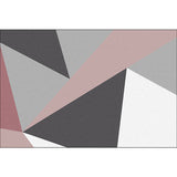 Simple Modern Rug Colorful Colorblock Triangle Pattern Rug Polyester Anti-Slip Carpet for Home Decoration Clearhalo 'Area Rug' 'Modern' 'Rugs' Rug' 1596498