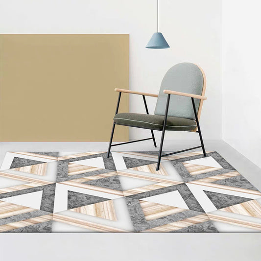 Modern Living Room Rug Multicolor Geometric Marble Print Rug Polyester Non-Slip Backing Area Rug Clearhalo 'Area Rug' 'Modern' 'Rugs' Rug' 1597519