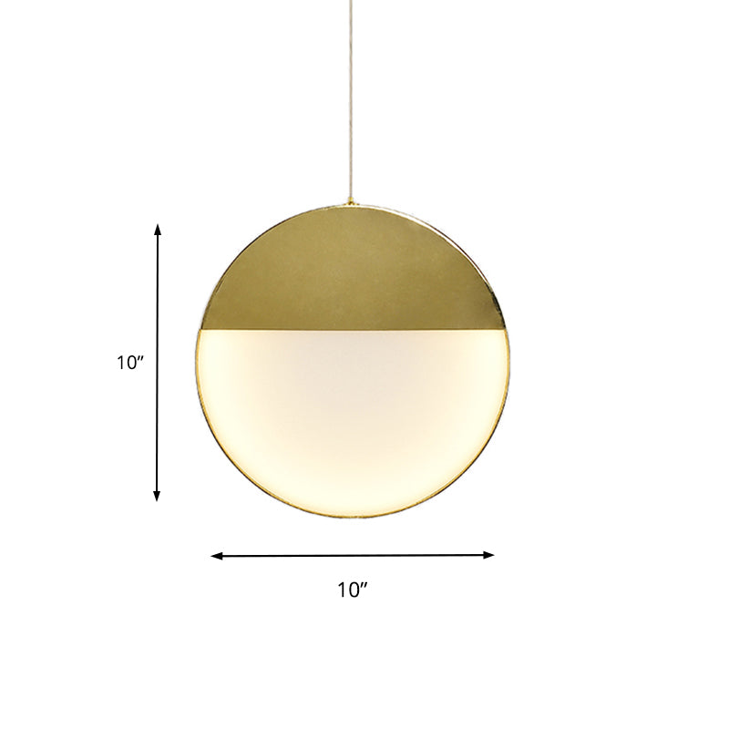 Straight/Triangle/Circular Arc Milk Glass Pendant Lighting Post Modern Led Gold Hanging Ceiling Lamp for Living Room Clearhalo 'Ceiling Lights' 'Modern Pendants' 'Modern' 'Pendant Lights' 'Pendants' Lighting' 160109