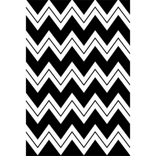 Black and White Novelty Rug Polyester Chevron Pattern Rug Washable Non-Slip Backing Carpet for Living Room Clearhalo 'Area Rug' 'Modern' 'Rugs' Rug' 1608649