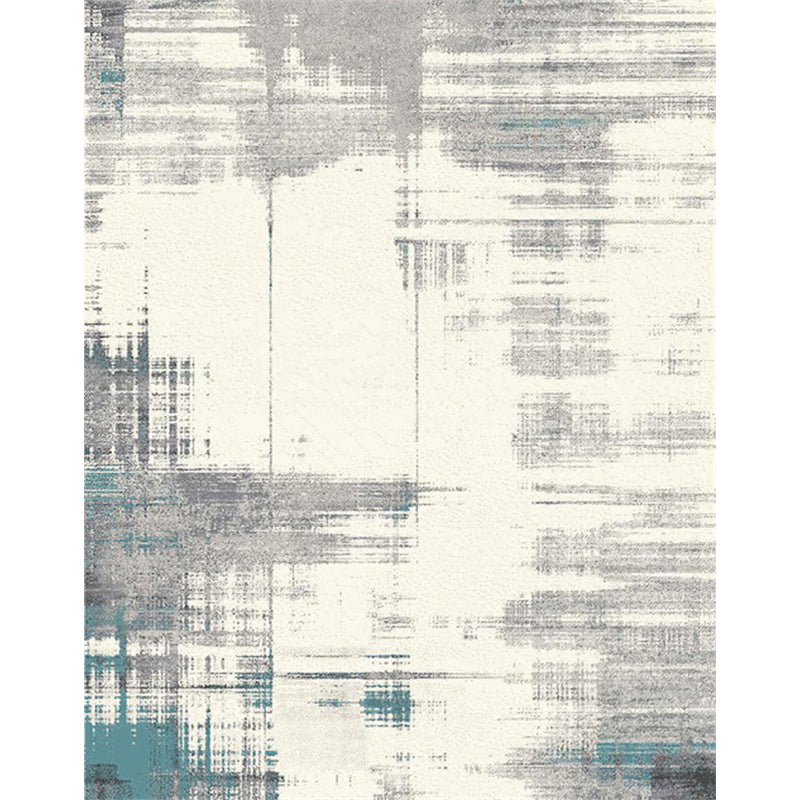 Industrial Abstract Rug Light Yellow Polyester Rug Machine Washable Non-Slip Area Rug for Bedroom Clearhalo 'Area Rug' 'Modern' 'Rugs' Rug' 1613188