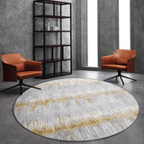 Grey Modern Rug Polyester Abstract Rug Washable Non-Slip Backing Carpet for Living Room Clearhalo 'Area Rug' 'Modern' 'Rugs' Rug' 1613427