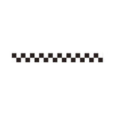 Black and White Checkered Wallpaper Border Easy Peel off Wall Decor for Living Room Clearhalo 'Modern wall decor' 'Modern' 'Wallpaper' Wall Decor' 1617855