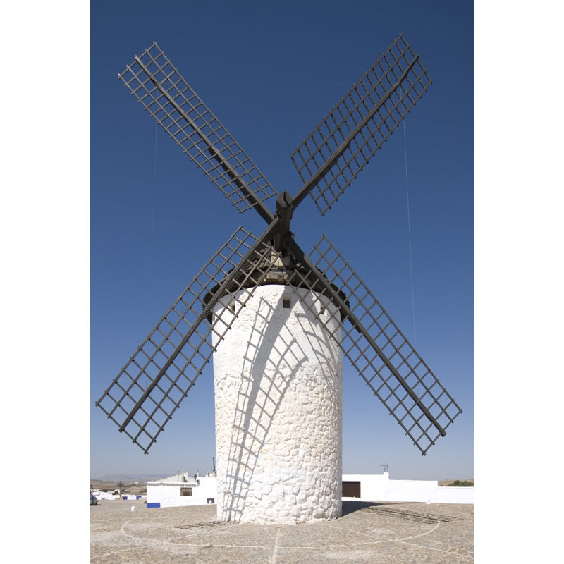 Whole Windmill Mural Wallpaper for Wall Decor Contemporary Girls Room Wall Covering Clearhalo 'Wall Decor' 'Wall Mural' 1627061