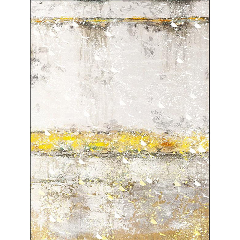 Modern Living Room Rug in Grey Abstract Oil Painting Print Rug Polyester Pet Friendly Area Rug Clearhalo 'Area Rug' 'Modern' 'Rugs' Rug' 1634688