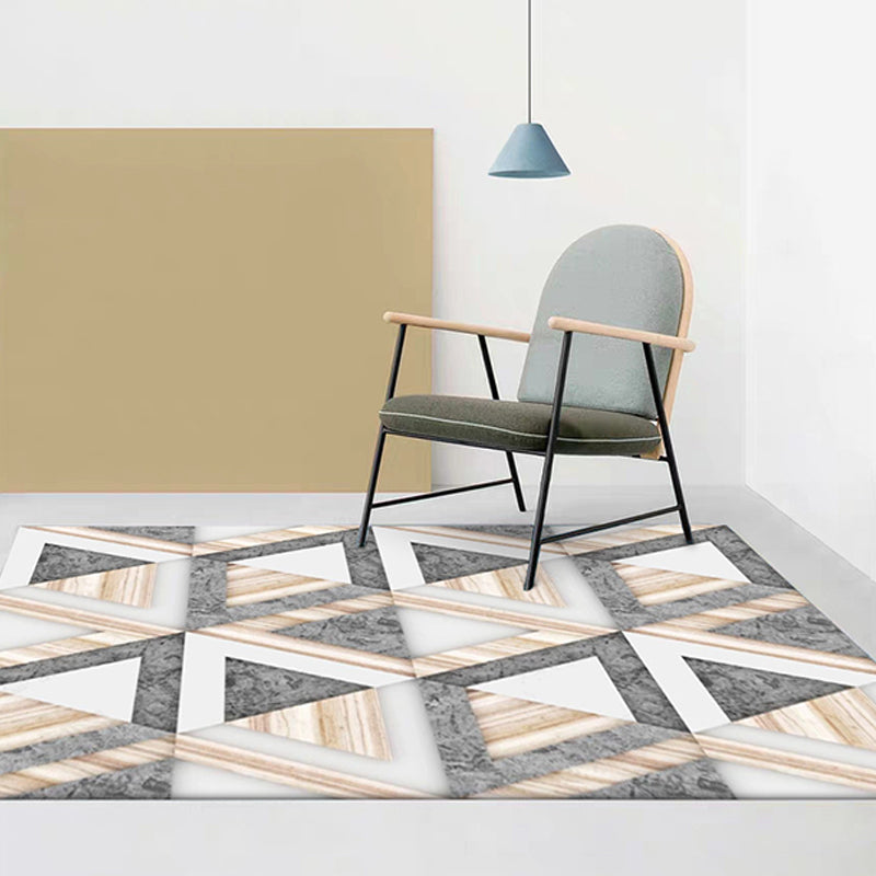 Simple Modern Rug in Grey and White Geometry Marble Pattern Rug Polyester Washable Carpet for Home Decoration Clearhalo 'Area Rug' 'Modern' 'Rugs' Rug' 1635411