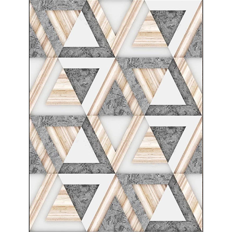 Simple Modern Rug in Grey and White Geometry Marble Pattern Rug Polyester Washable Carpet for Home Decoration Clearhalo 'Area Rug' 'Modern' 'Rugs' Rug' 1635412