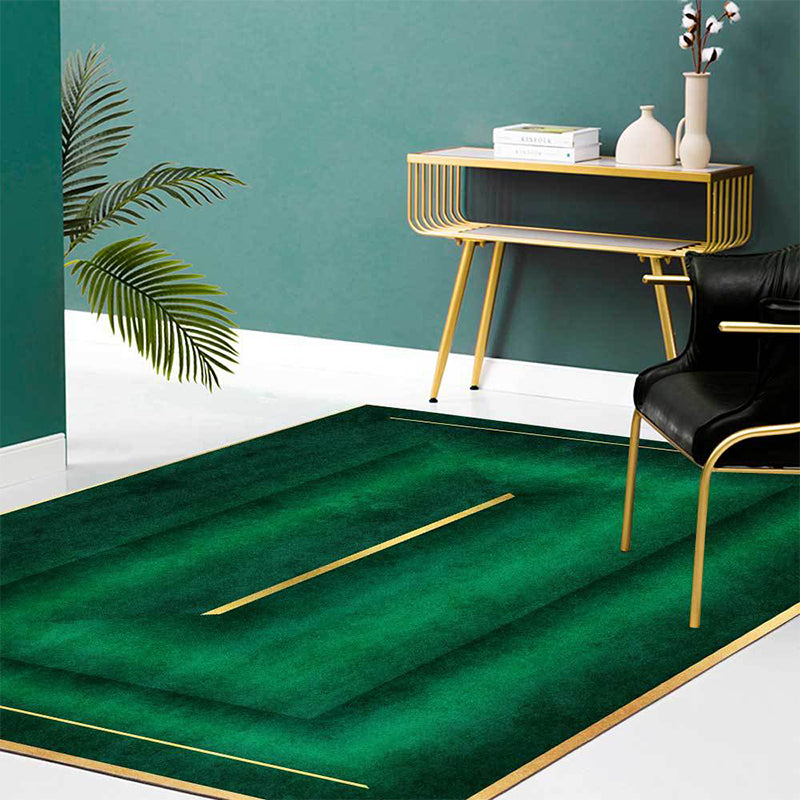 Stylish Ombre Rug Green Casual Rug Polyester Washable Non-Slip Backing Area Rug for Living Room Clearhalo 'Area Rug' 'Modern' 'Rugs' Rug' 1635857