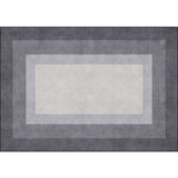 Stylish Woven Grain Pattern Rug Grey Modern Rug Polyester Washable Non-Slip Backing Area Rug for Bedroom Clearhalo 'Area Rug' 'Modern' 'Rugs' Rug' 1635890