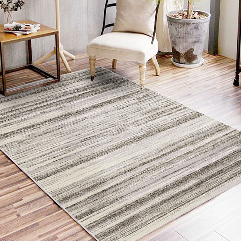 Stylish Solid Color Rug Blue and Orange Casual Rug Synthetic Washable Anti-Slip Backing Area Rug for Living Room Beige Clearhalo 'Area Rug' 'Casual' 'Rugs' Rug' 1636561