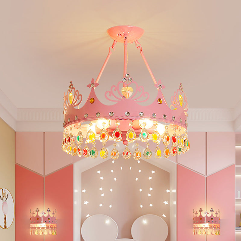 Gold store nursery chandelier