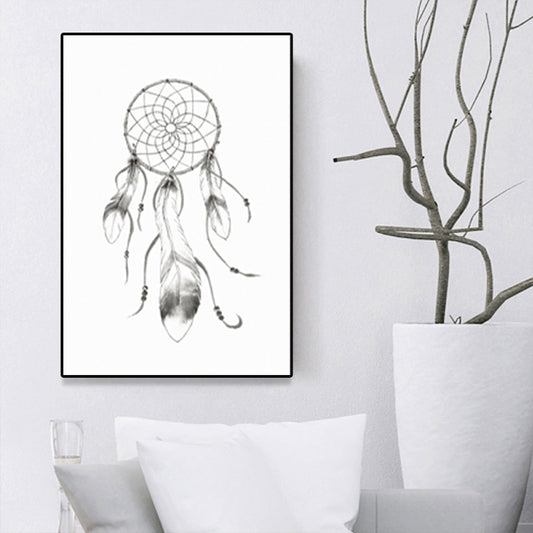 Fabulous Dreamcatcher Wall Decor for Dining Room in Gray, Multiple Sizes Options