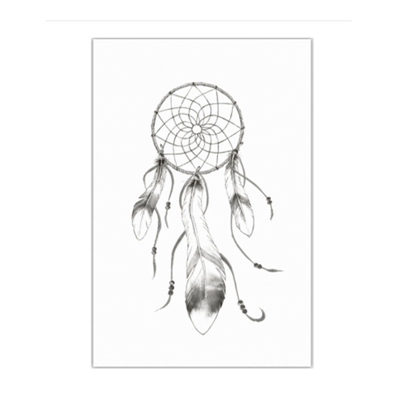 Fabulosa decoración de pared de Dreamcatcher para comedor en gris, opciones de múltiples tamaños