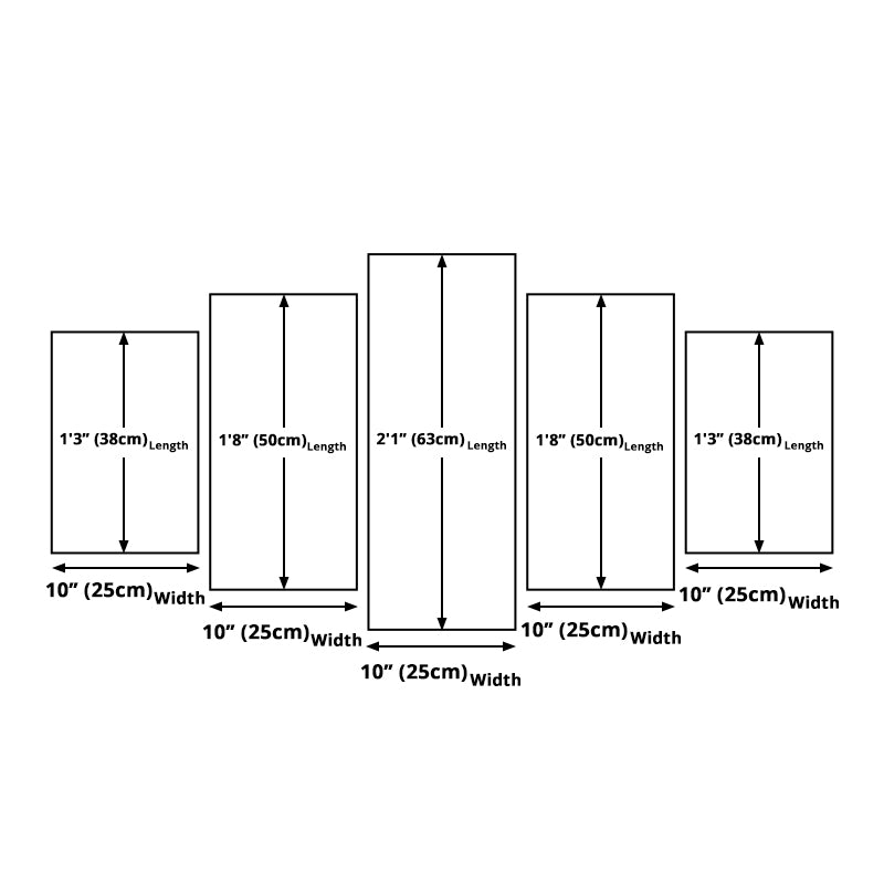 Canvas multi-delige kunstprint wereldwijd geïnspireerd vooraanzicht van Eiffeltoren en grasland wanddecoratie