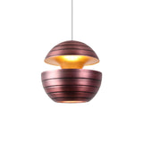 Nordic Globe Ceiling Lamp Metal Purple 1 Light Hanging Pendant Light for Dining Room Clearhalo 'Ceiling Lights' 'Modern Pendants' 'Modern' 'Pendant Lights' 'Pendants' Lighting' 164098