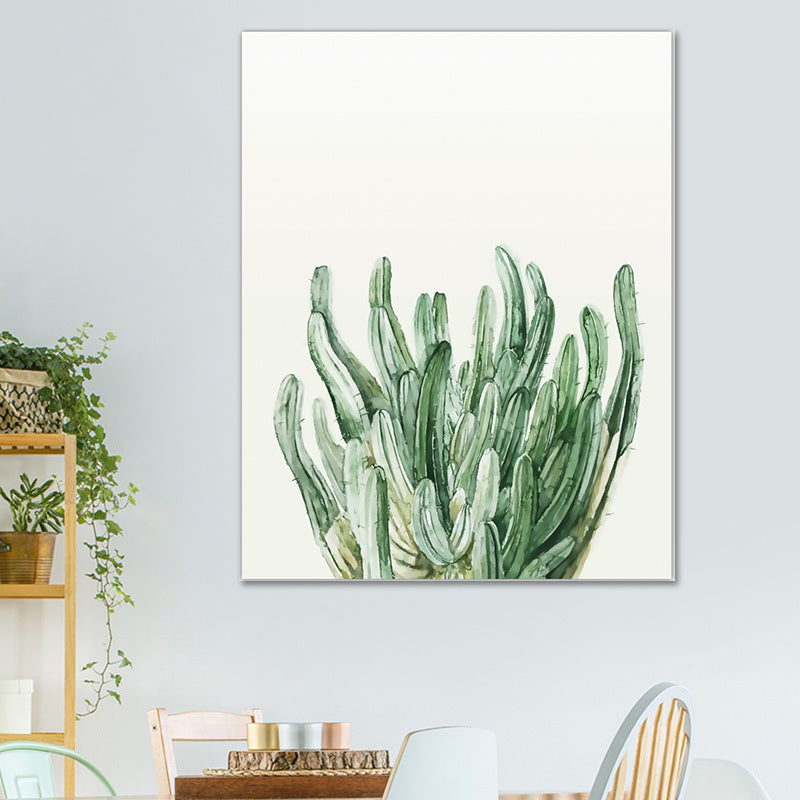 Botanic Leaf Print Wall Art Minimalism Textured Canvas in Pastel Color for Living Room Clearhalo 'Art Gallery' 'Canvas Art' 'Contemporary Art Gallery' 'Modern' Arts' 1641377