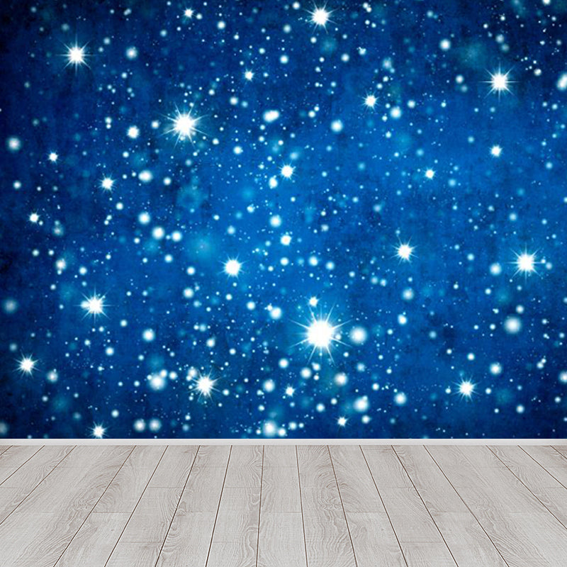 Starry Sky Mural Decal Modern Decorative Living Room Wall Covering, Custom Printed Clearhalo 'Wall Decor' 'Wall Mural' 1646516